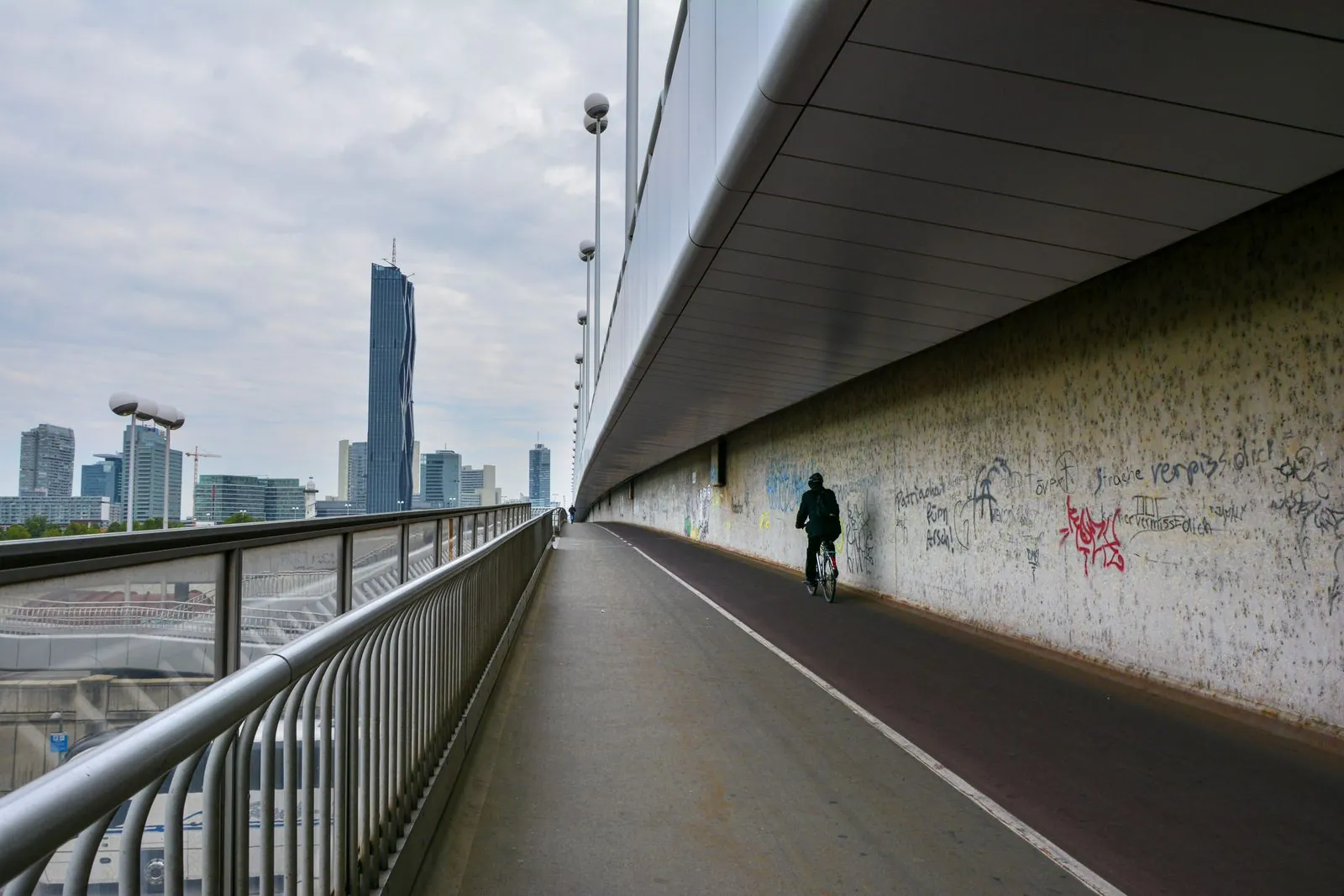 Fietsroute langs de oevers van de Donau