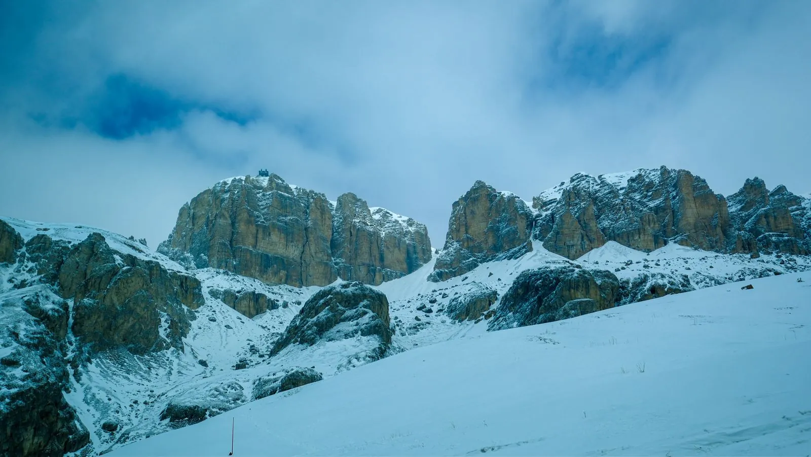 Langlaufen in de Sella Ronda regio