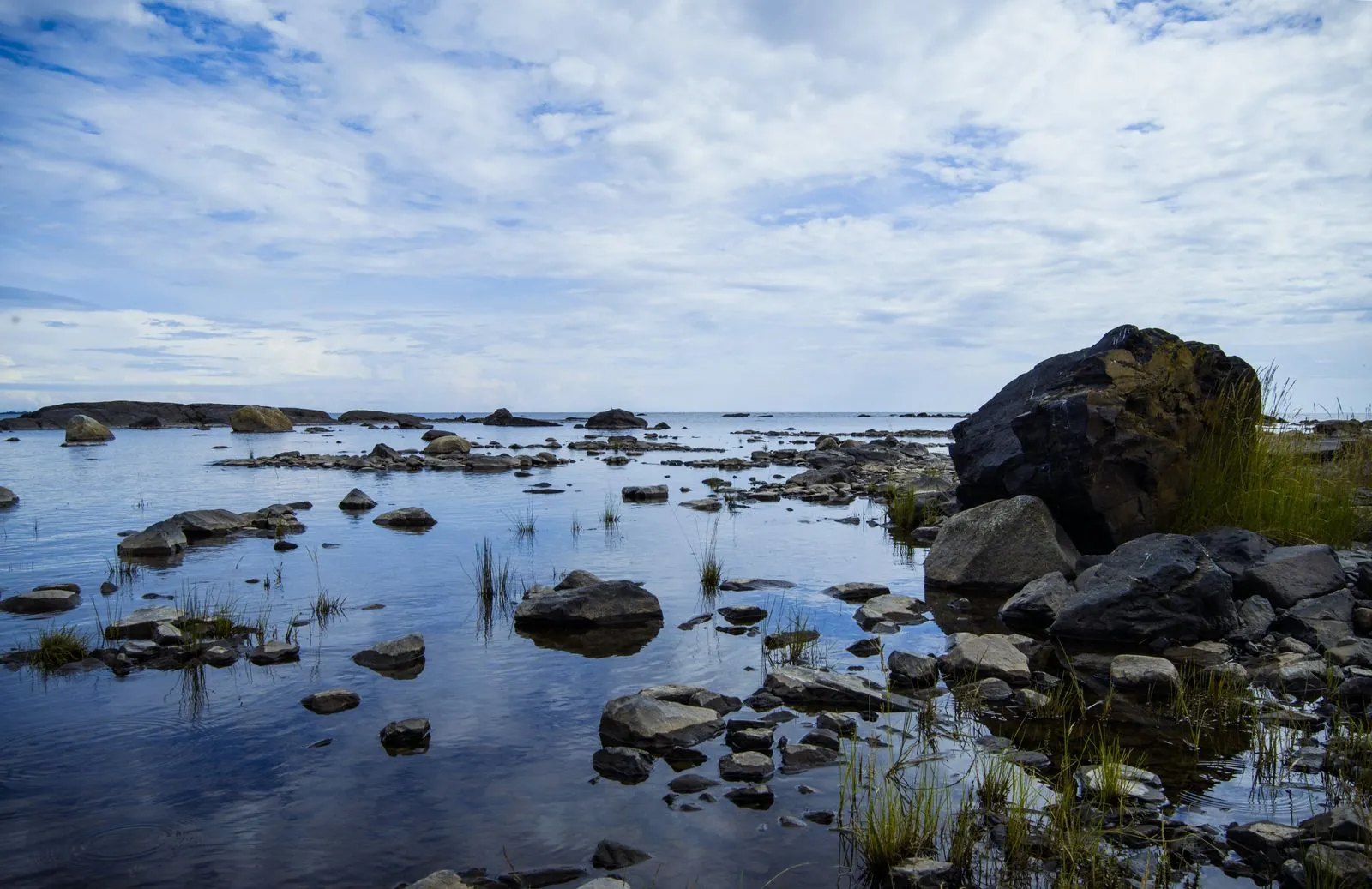 Genieten van de natuur aan de kust van de Botnische Golf