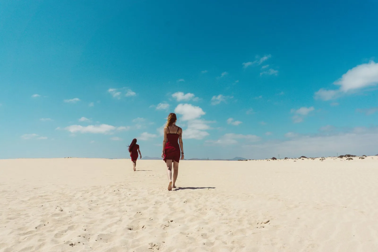 Wandelen door de duinen van Corralejo