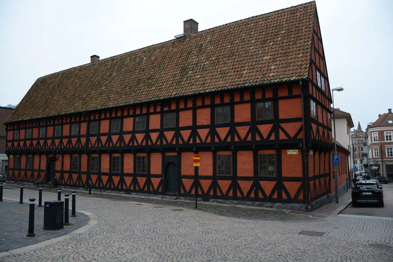 De oude binnenstad van Odense verkennen