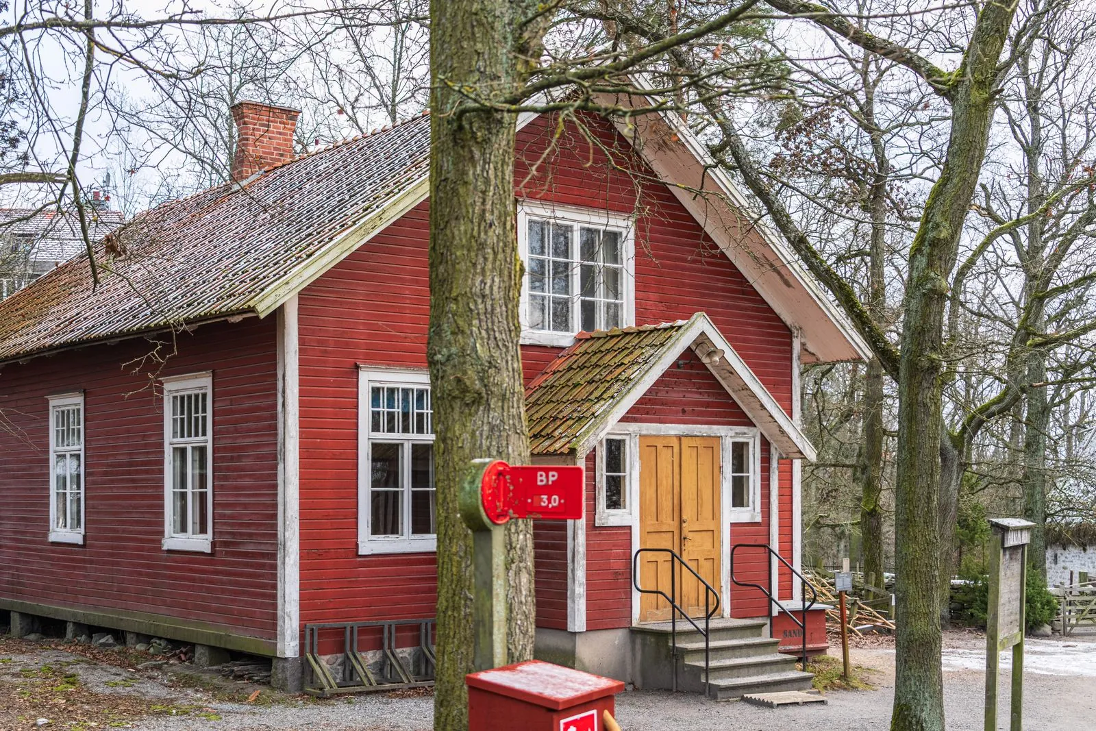 Familiepret in het openluchtmuseum Lycksele