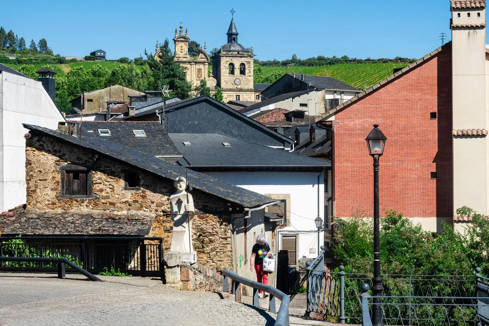 Wandelen door de wijngaarden van de Ruta do Viño Rías Baixas