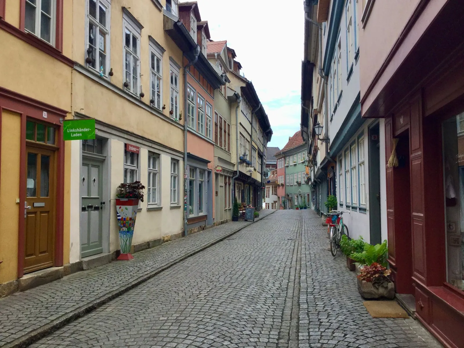 Wandelen door het historische Erfurt