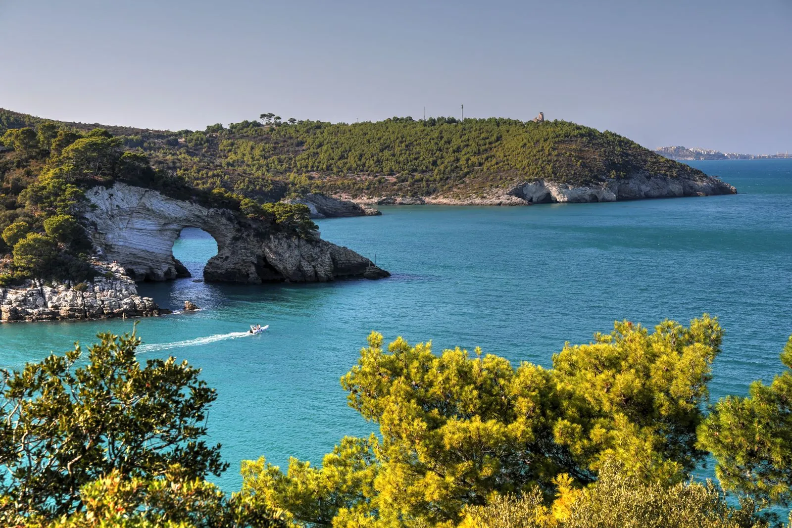 Ongerepte natuur langs de Gargano-kust