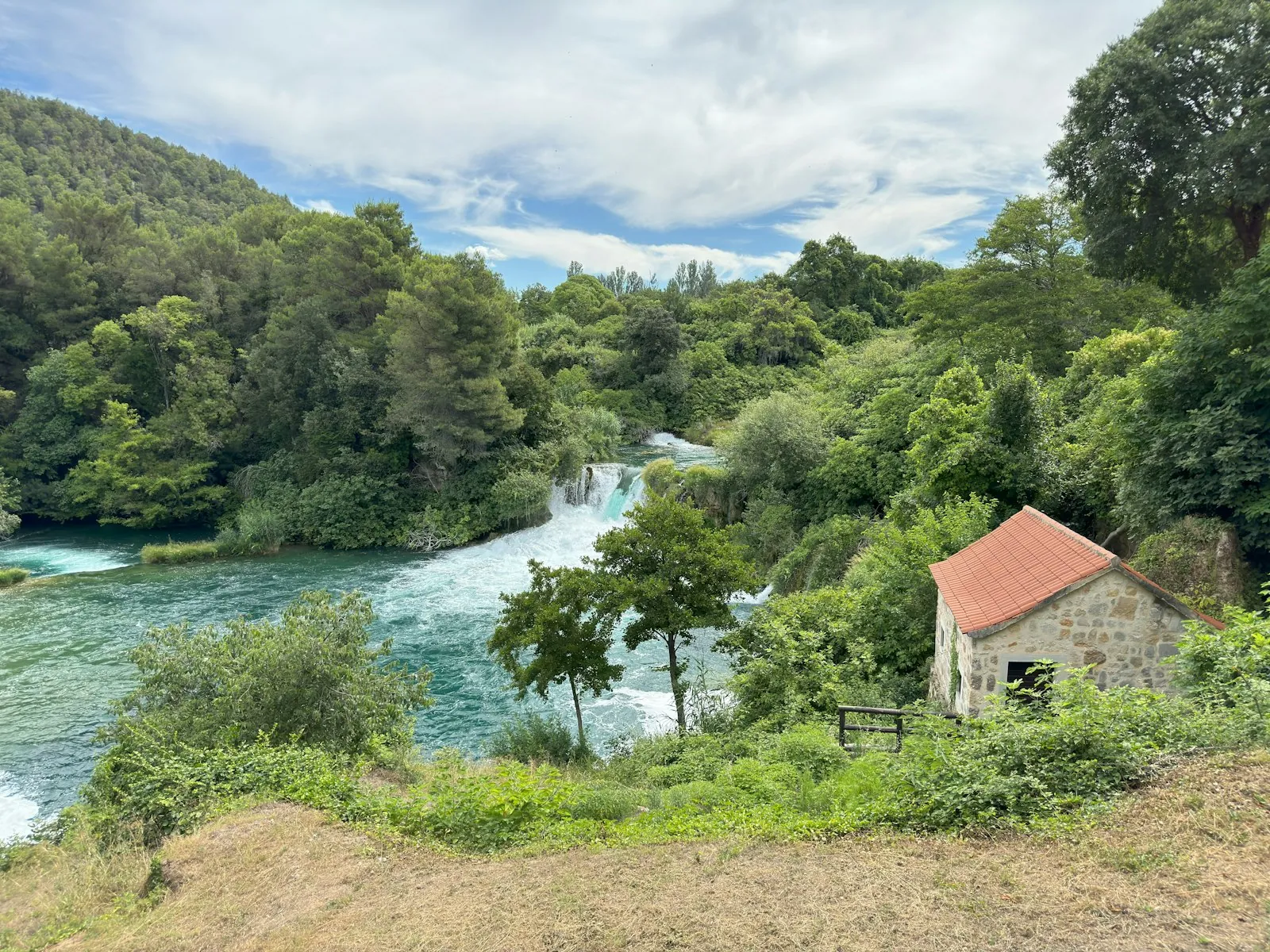 Fietsen langs de Mura rivier