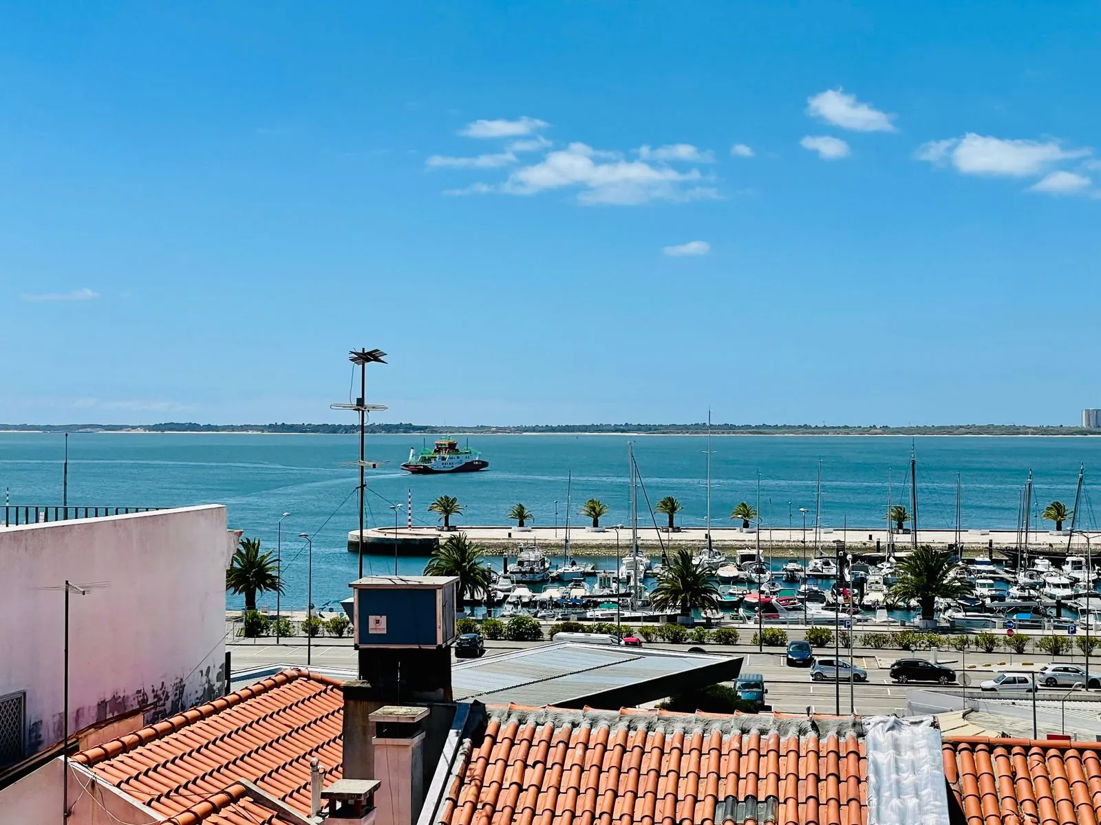 Een boottocht maken in de baai van Setúbal