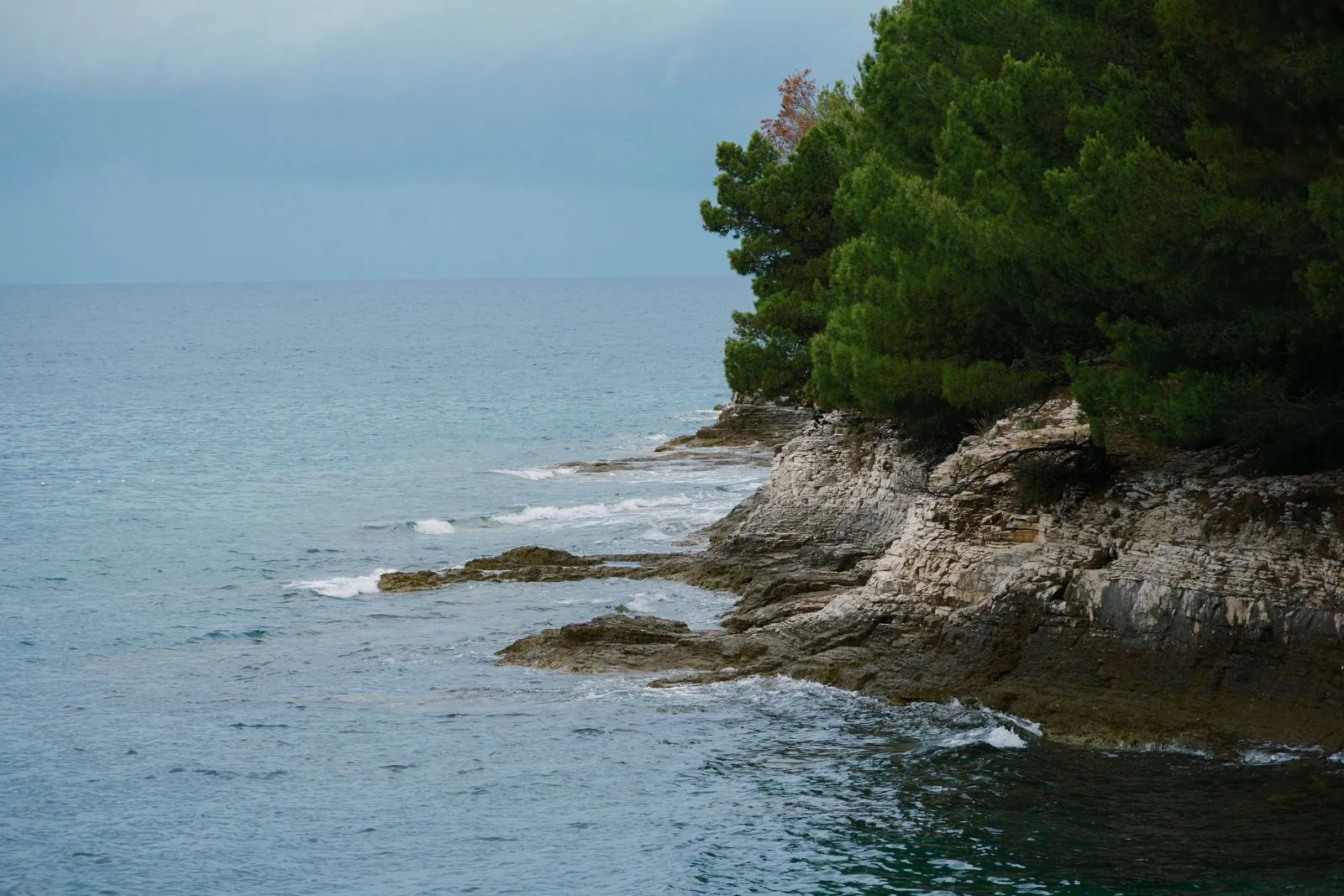 Flaneren langs de kust in Umag