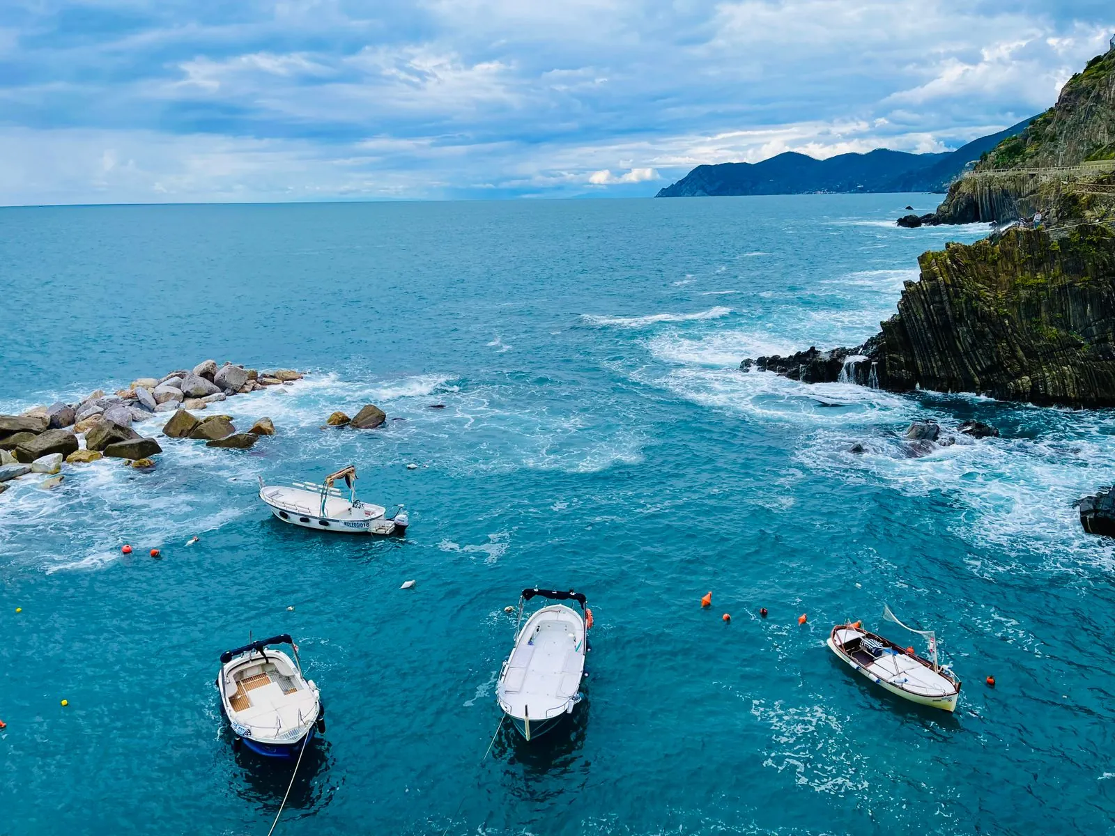 Maak een boottocht langs de kust van Cinque Terre