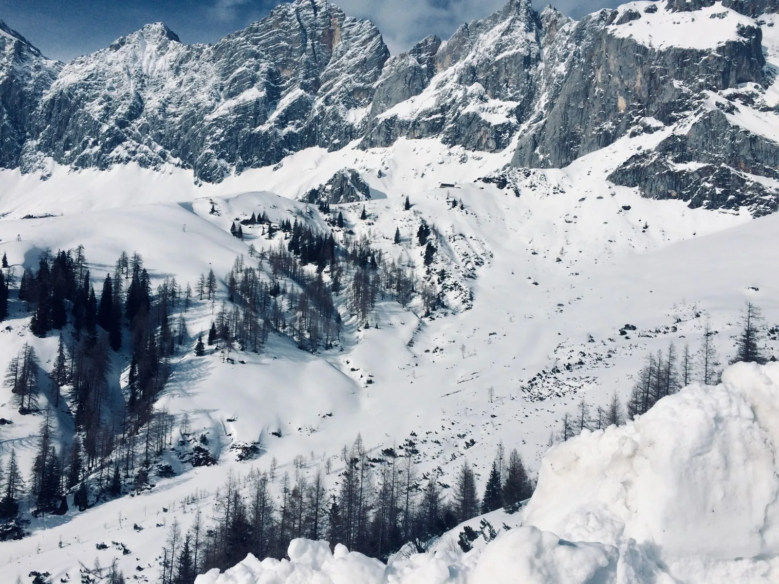 Hoogtepunten van de Dachstein-gletsjer wandelroute