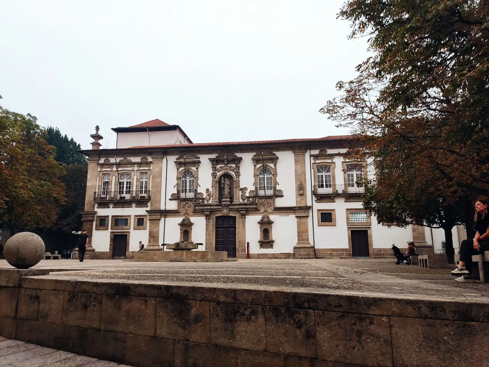 Wandelen door het oude centrum van Braga