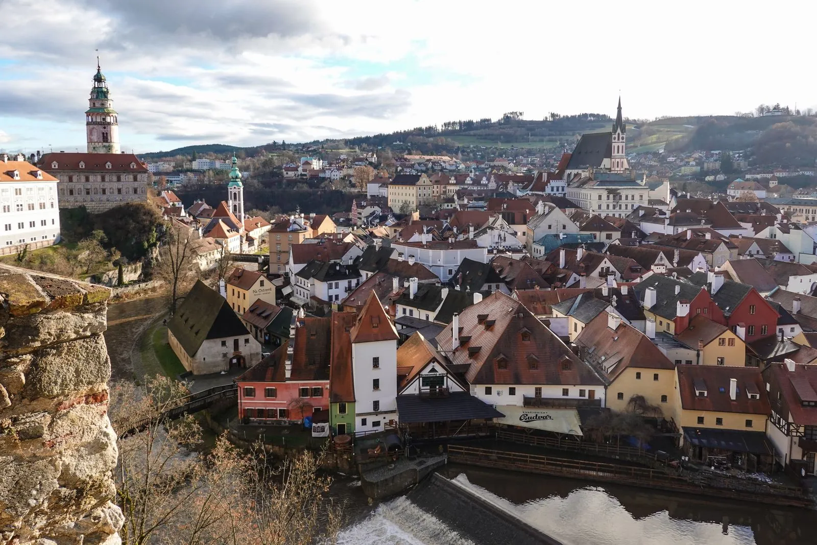 Het stadje Český Krumlov