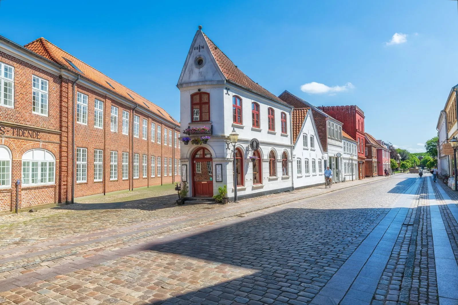 Vikingverhalen in het historisch centrum van Ribe