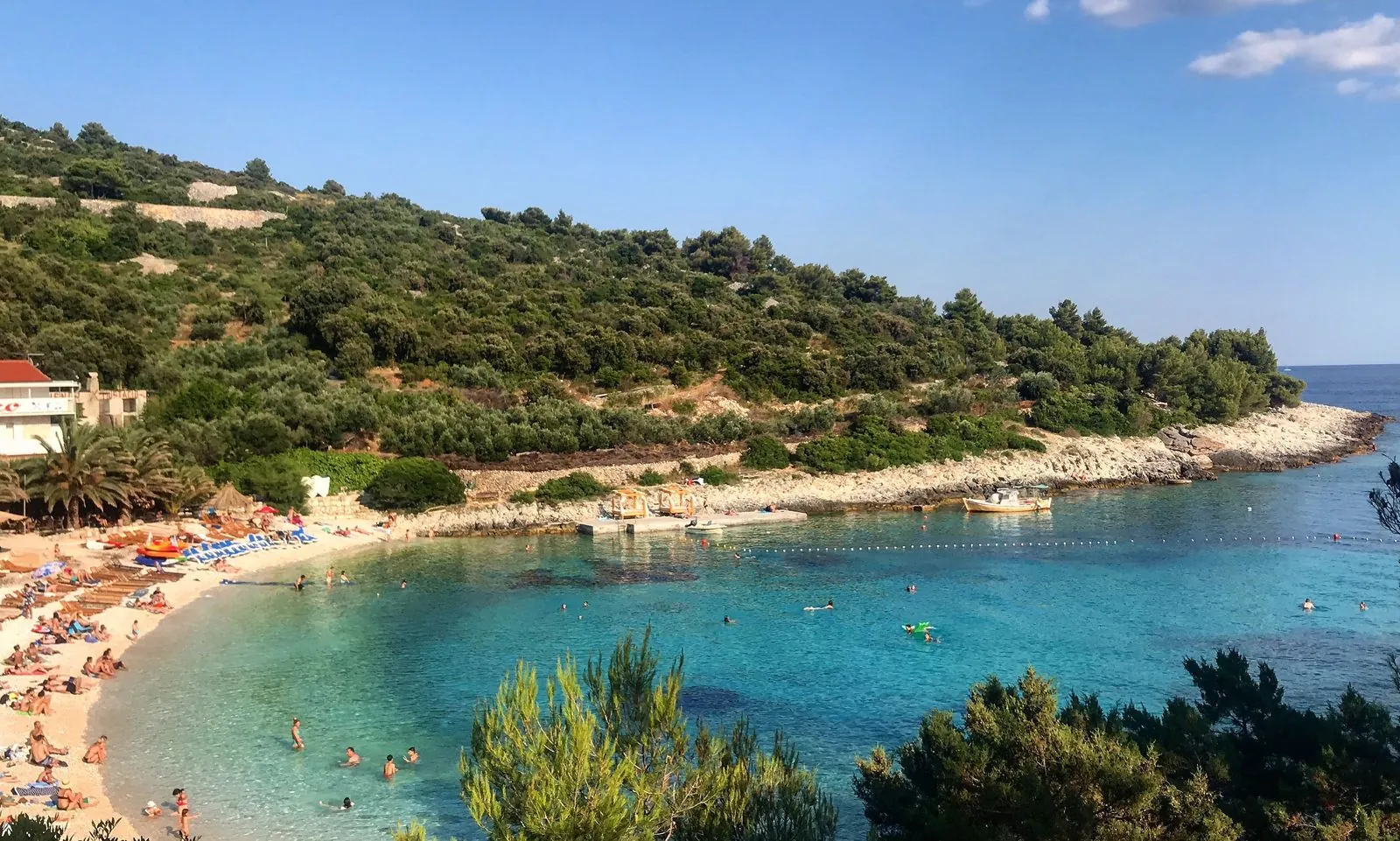 Rustige stranden op Lošinj