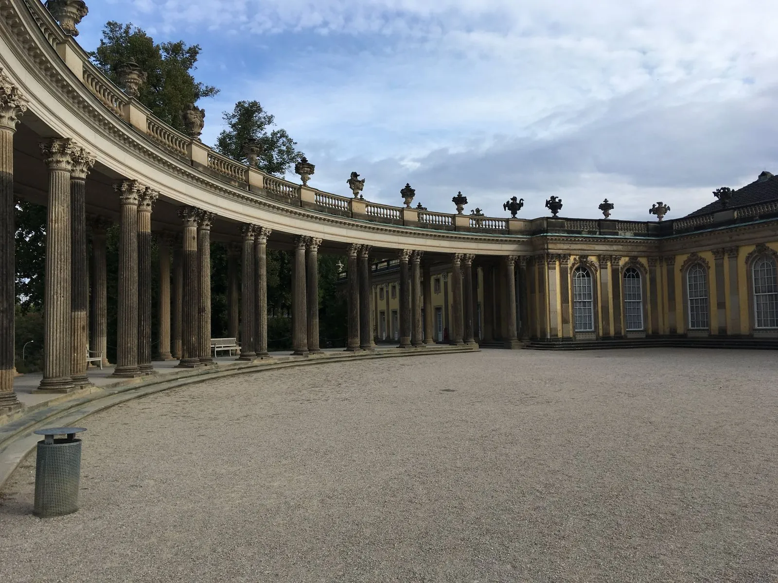 Wandelen in het park van Sanssouci