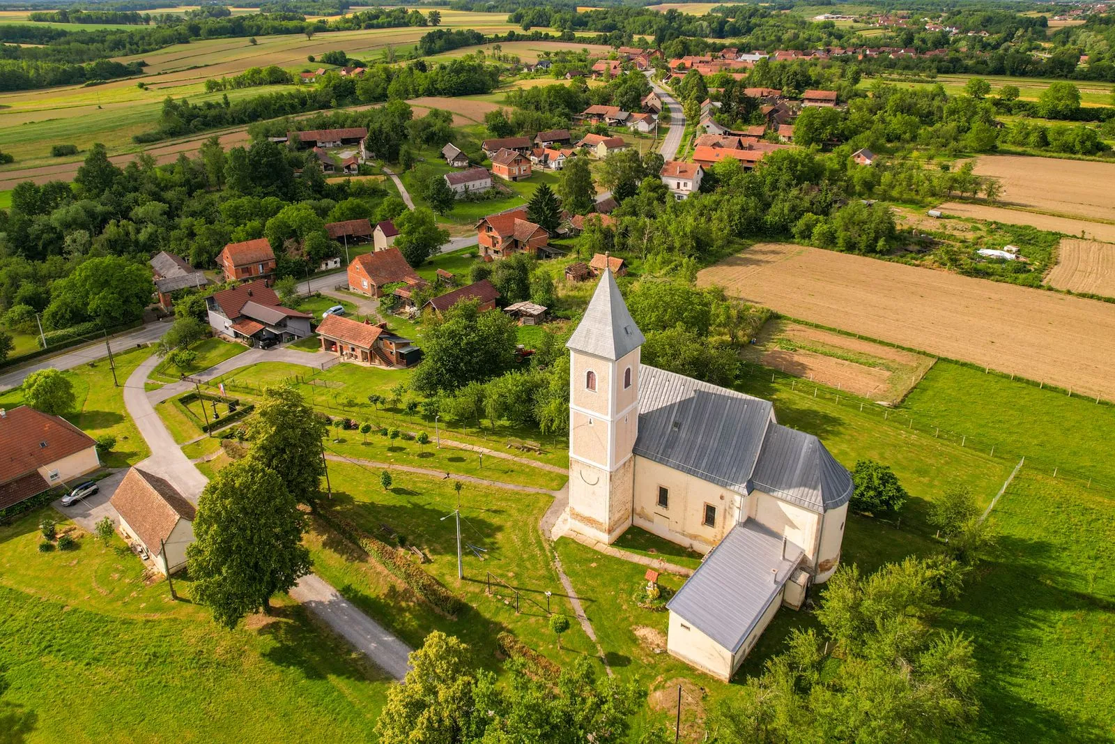 De charme van de oude binnenstad van Karlovac