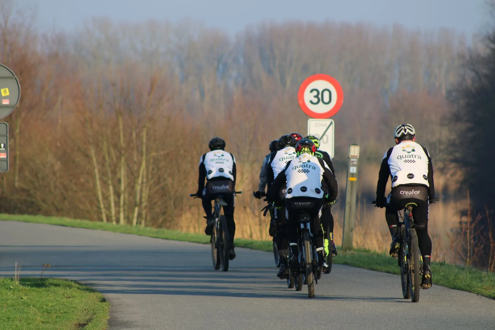 Fietsen rond de Lacs de l'Eau d'Heure
