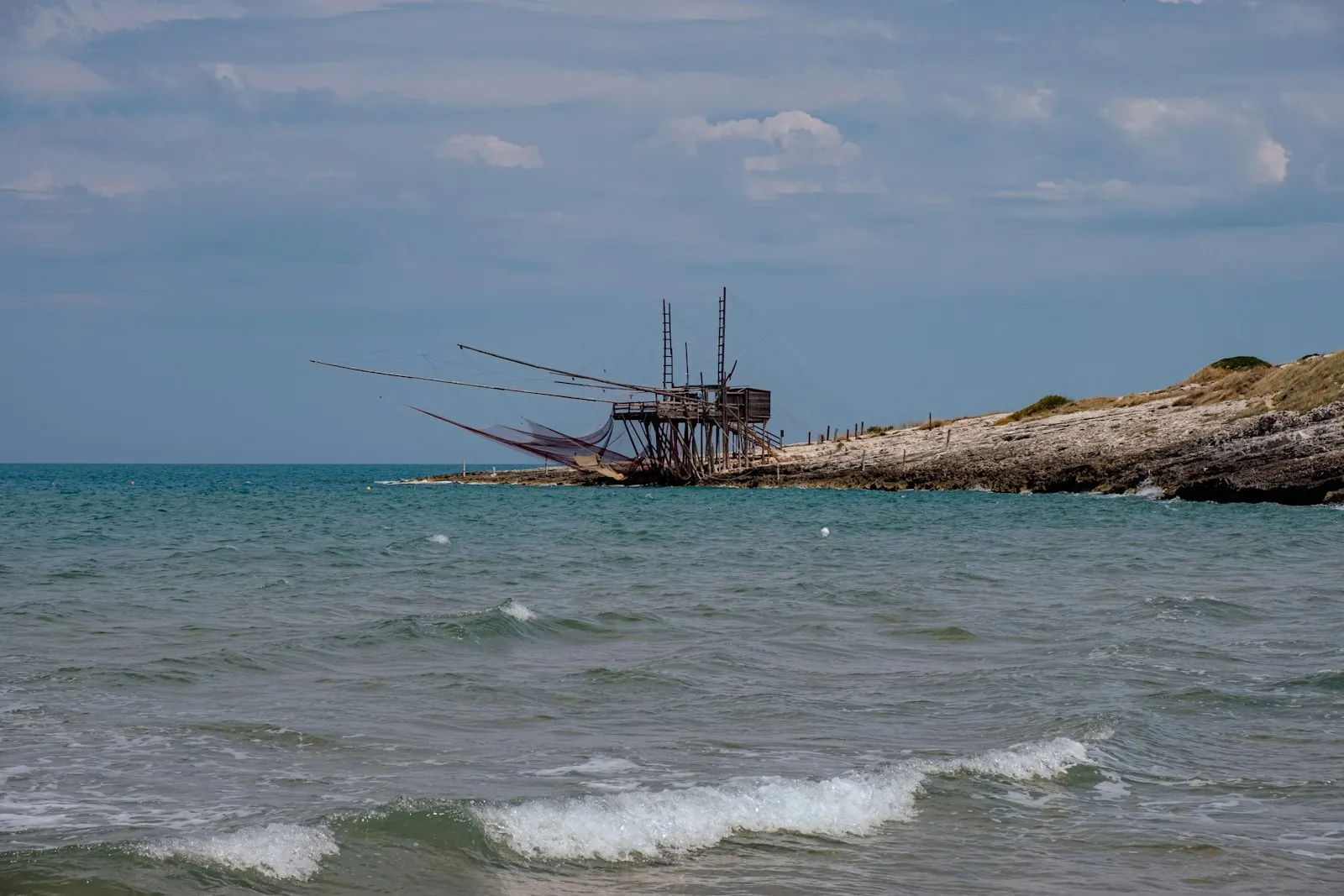 De e baai van Santa Maria di Leuca.