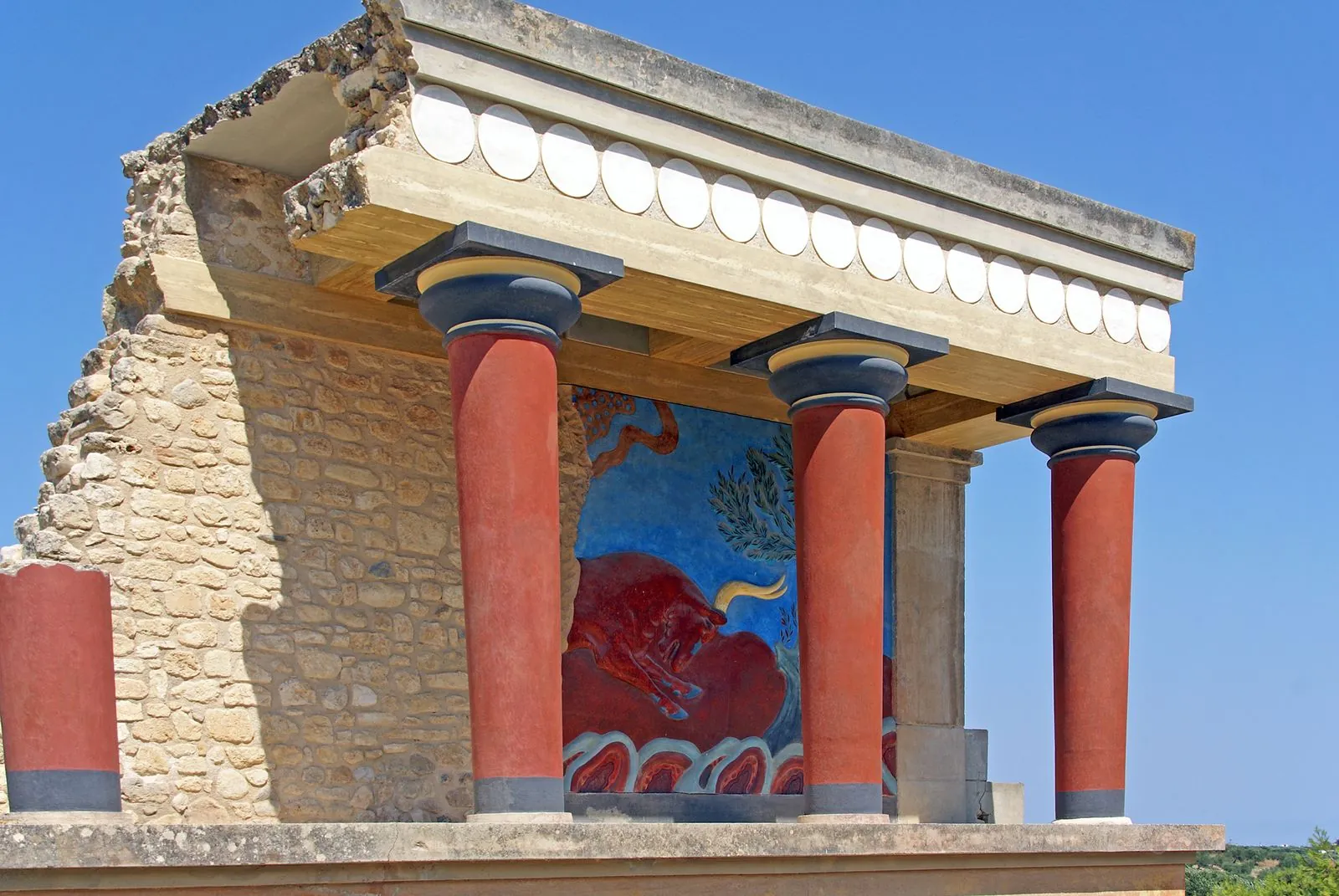 De oude stad Knossos: een stap terug in de tijd
