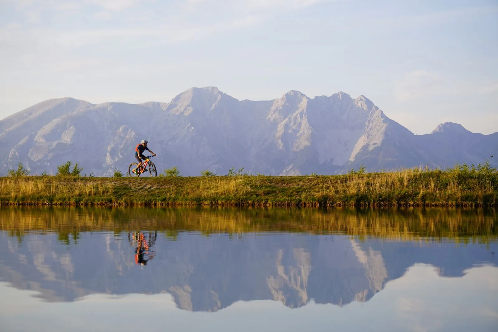 Fietsen langs de Neusiedlersee-oevers