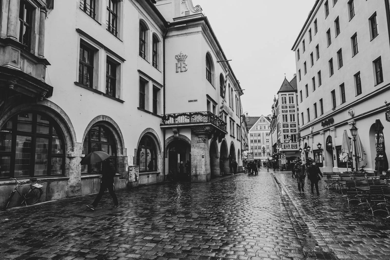 Proef de Beierse cultuur in de Hofbräuhaus brouwerij