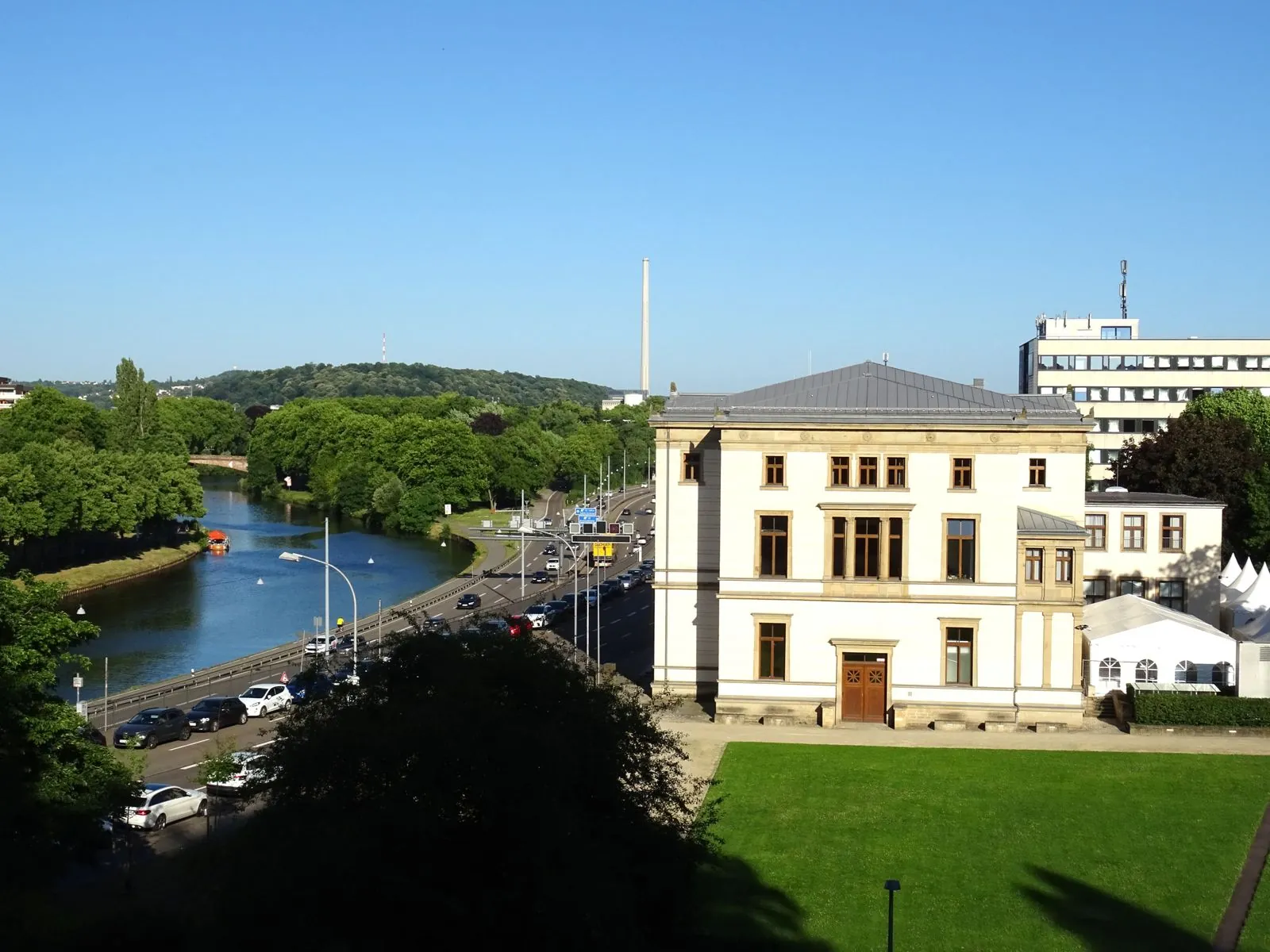 Het barokke kasteel van Saarbrücken