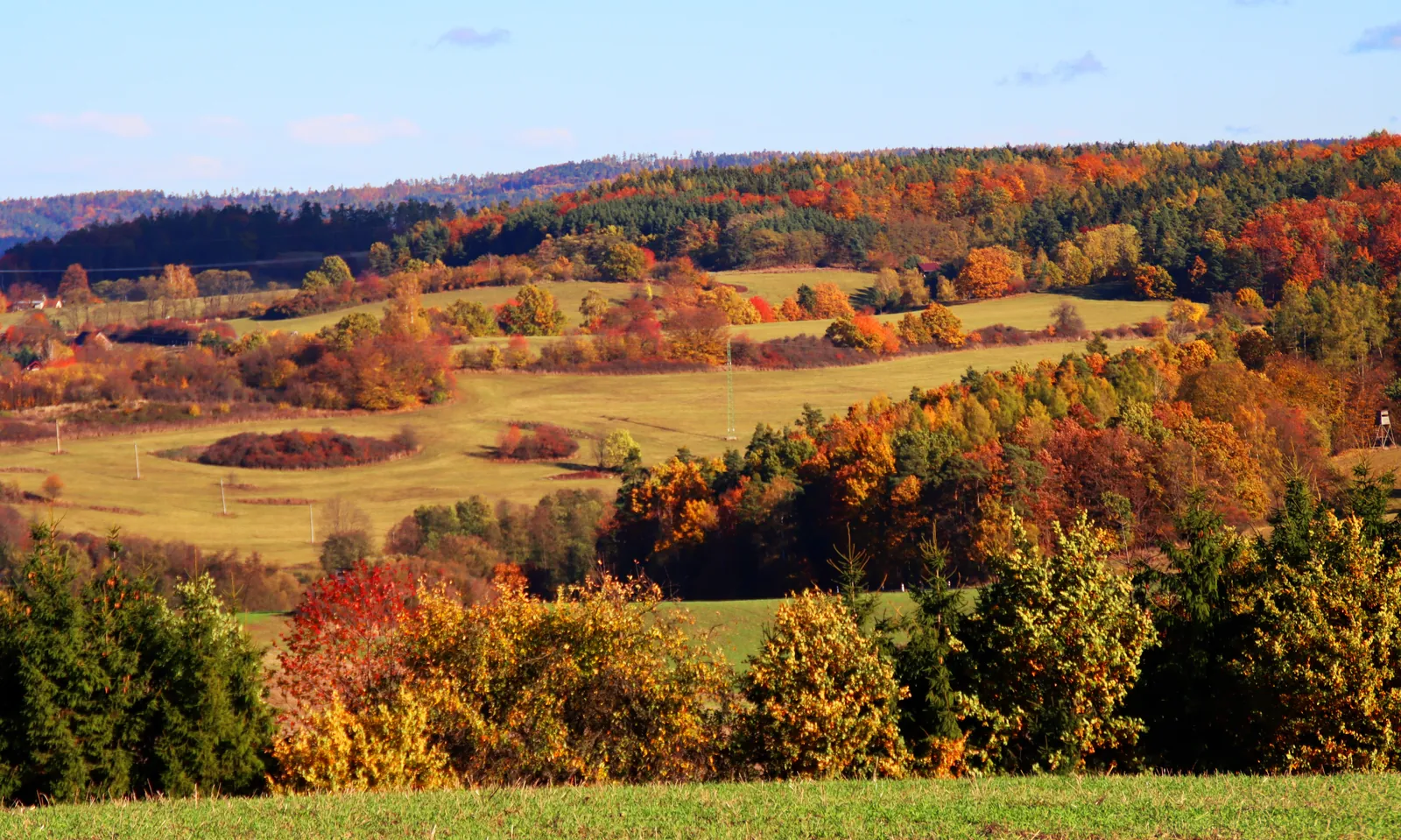 Natuur van het Beskydy-gebergte