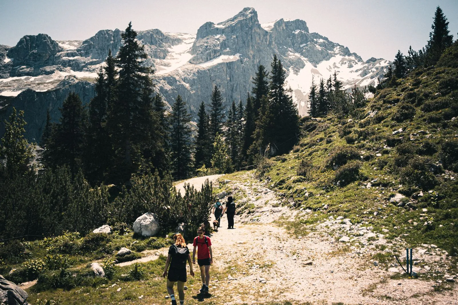 Hörnerdörfer wandelroute met zicht op de Allgäuer Alpen