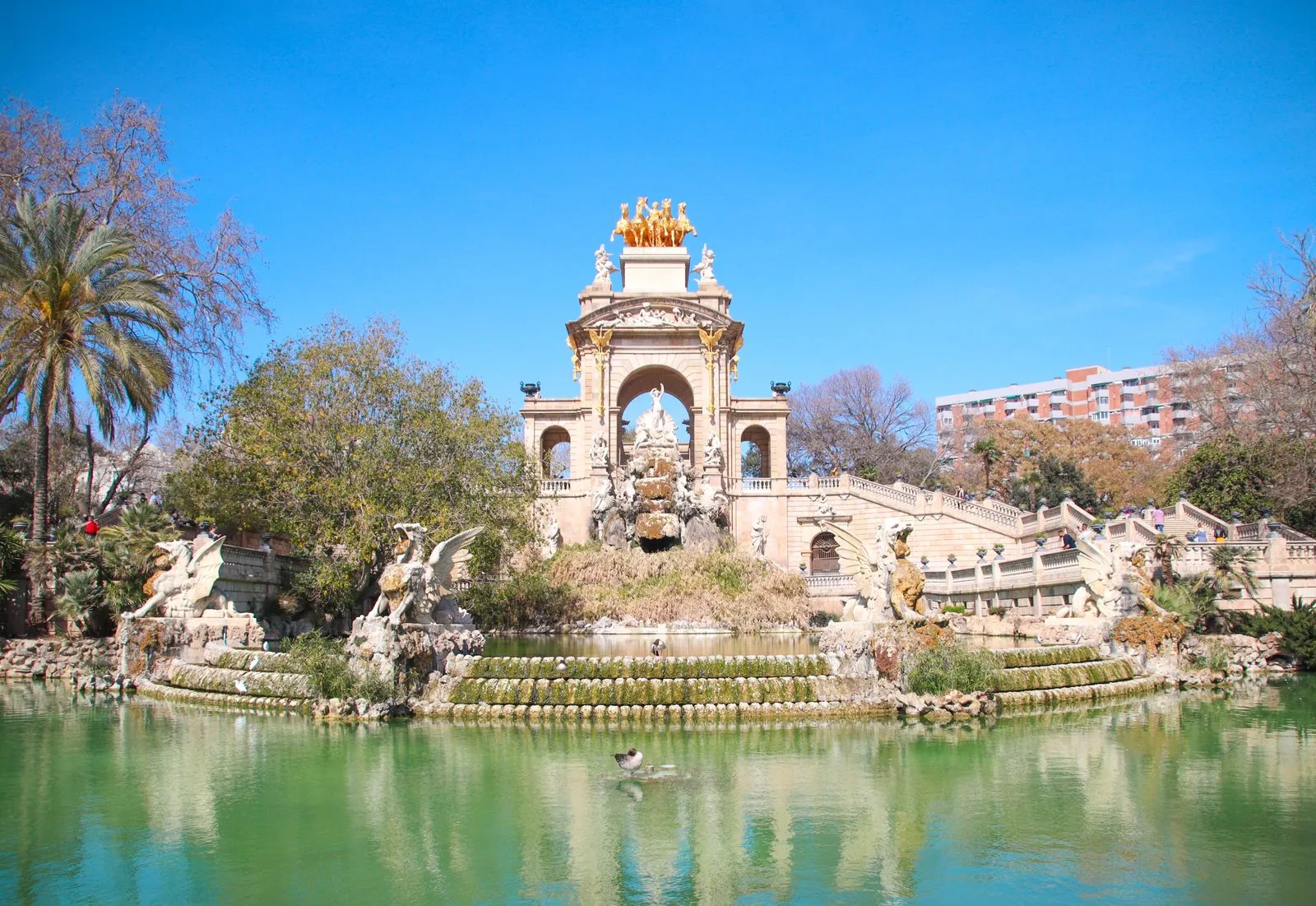 Zijn er speeltuinen in Parc de la Ciutadella