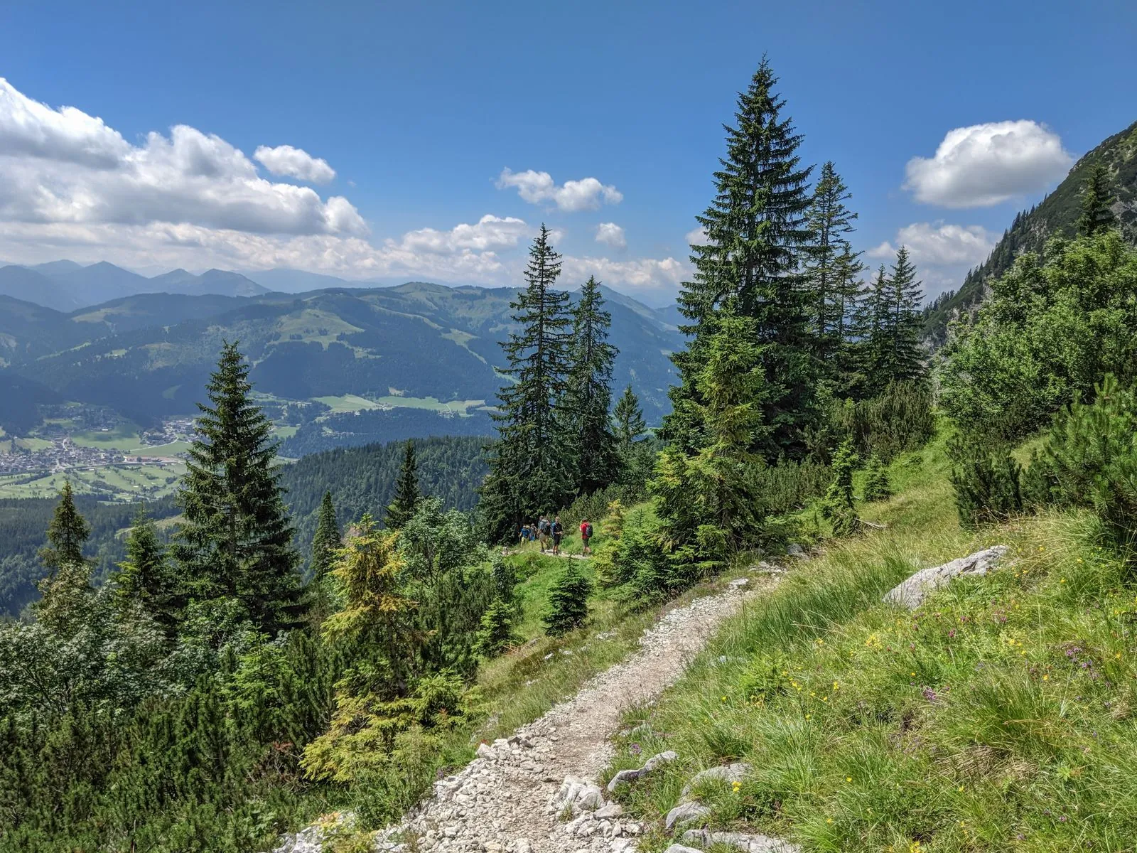 Wandelroutes in de Alpen van Tirol