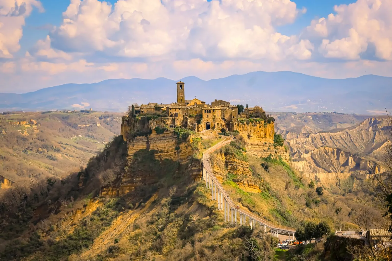 Het  dorp Bagnoregio