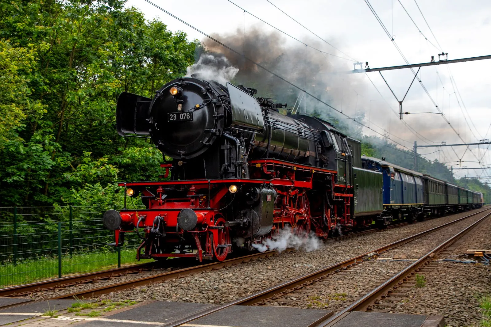 Met de stoomtrein tussen Goes en Borsele