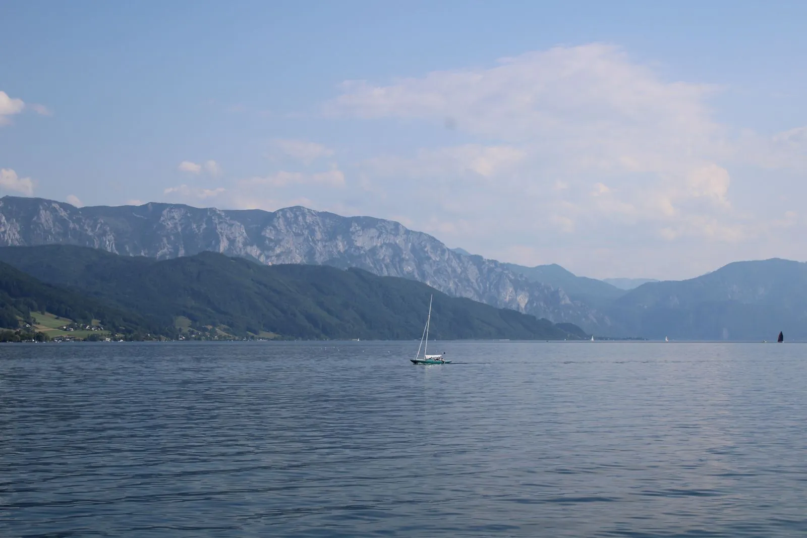 Kindvriendelijke stranden bij de Attersee