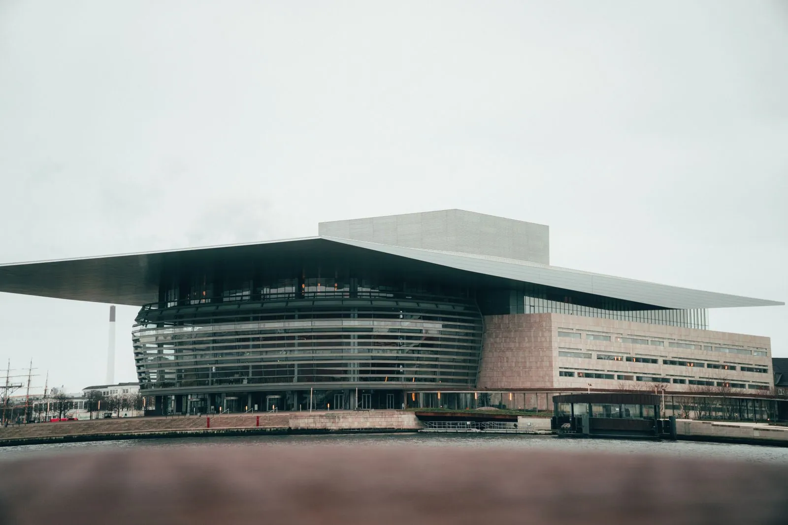De bijzondere architectuur van de Kopenhagen Opera.