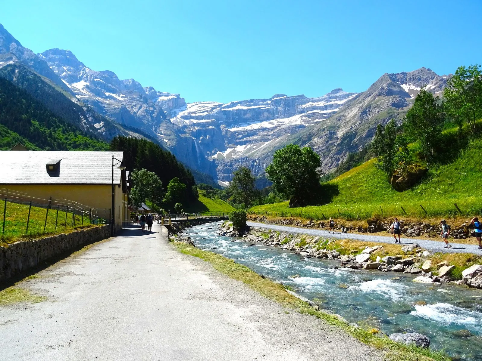 Wandelroutes in Cirque de Gavarnie voor gezinnen