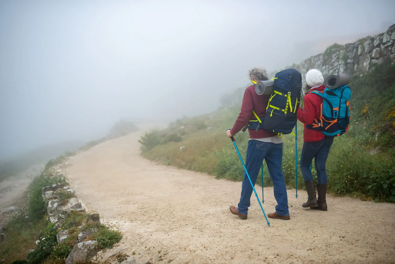 Wandelen langs de grens met Spanje
