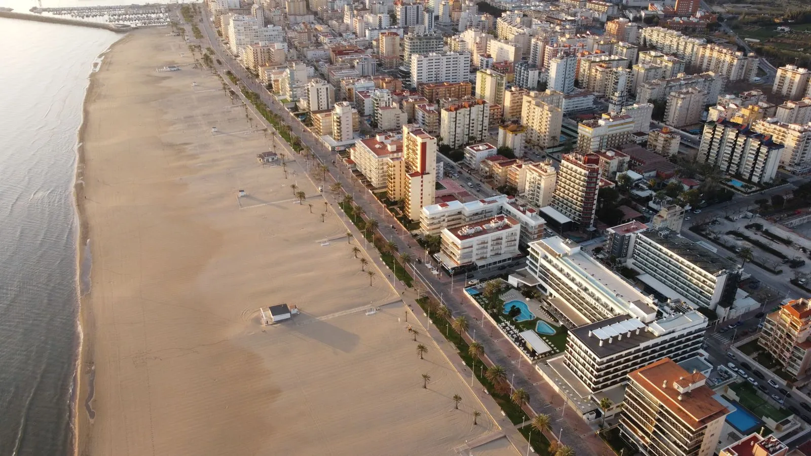 Een wandeling langs de stranden van Gandia