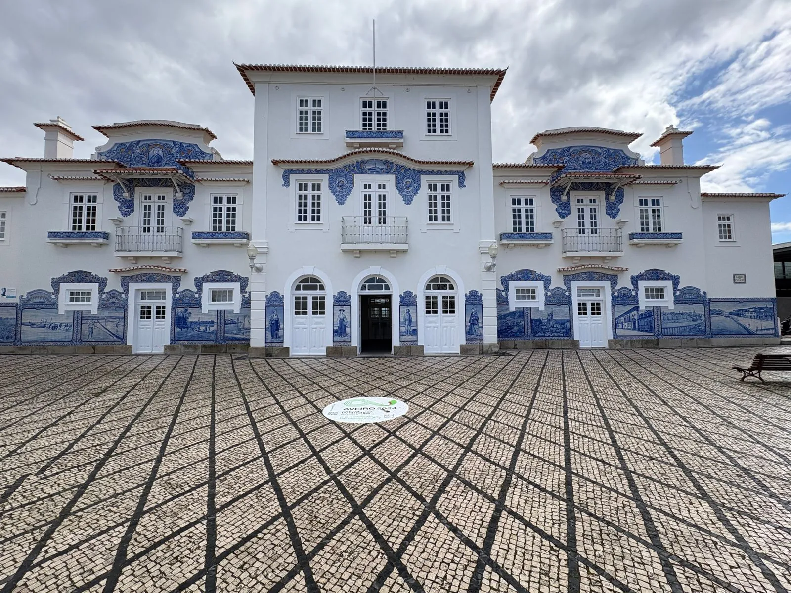 Art Nouveau-architectuur in het hart van Aveiro