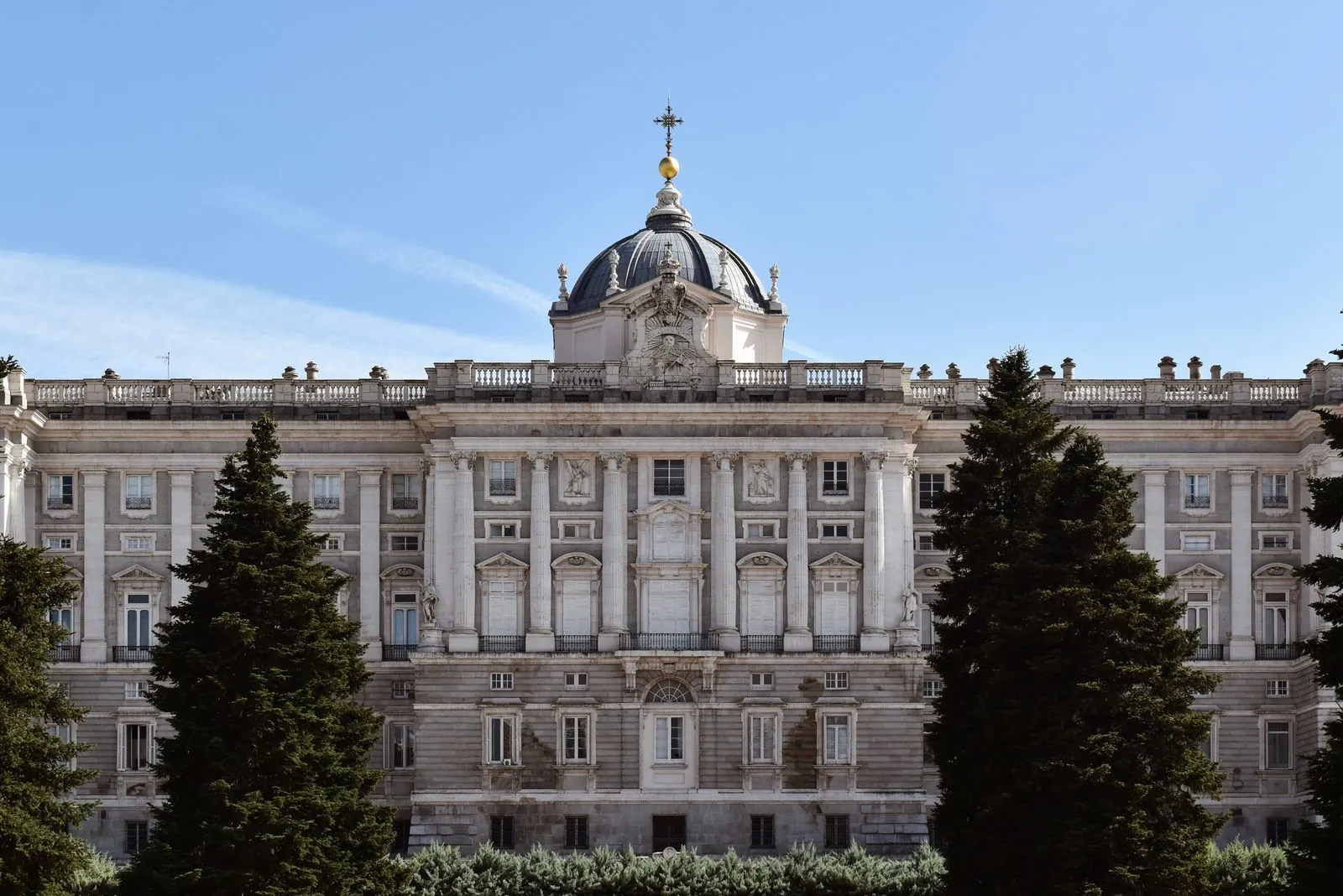 Het indrukwekkende Koninklijk Paleis van Madrid