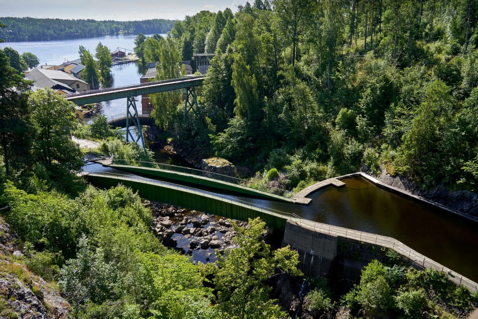 Het landschap van Vastra Gotaland: tussen kanaal en granietrotsen