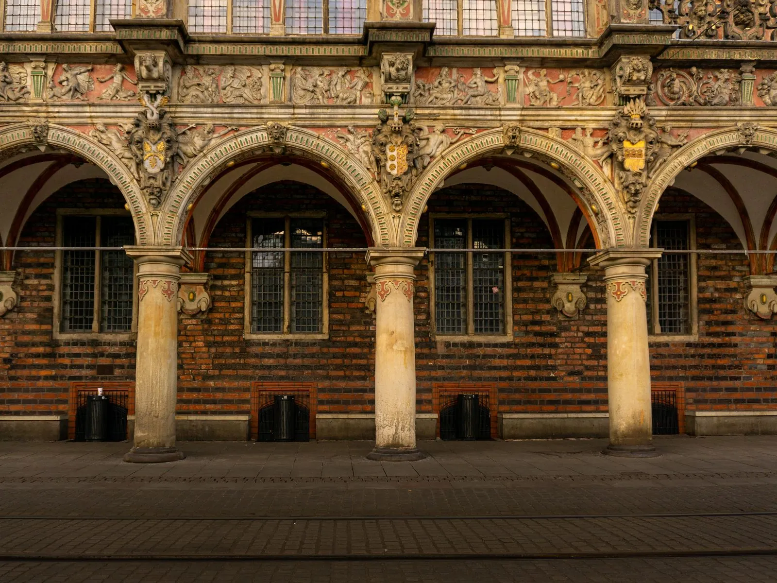 Bezoek aan het oude stadhuis van Bremen