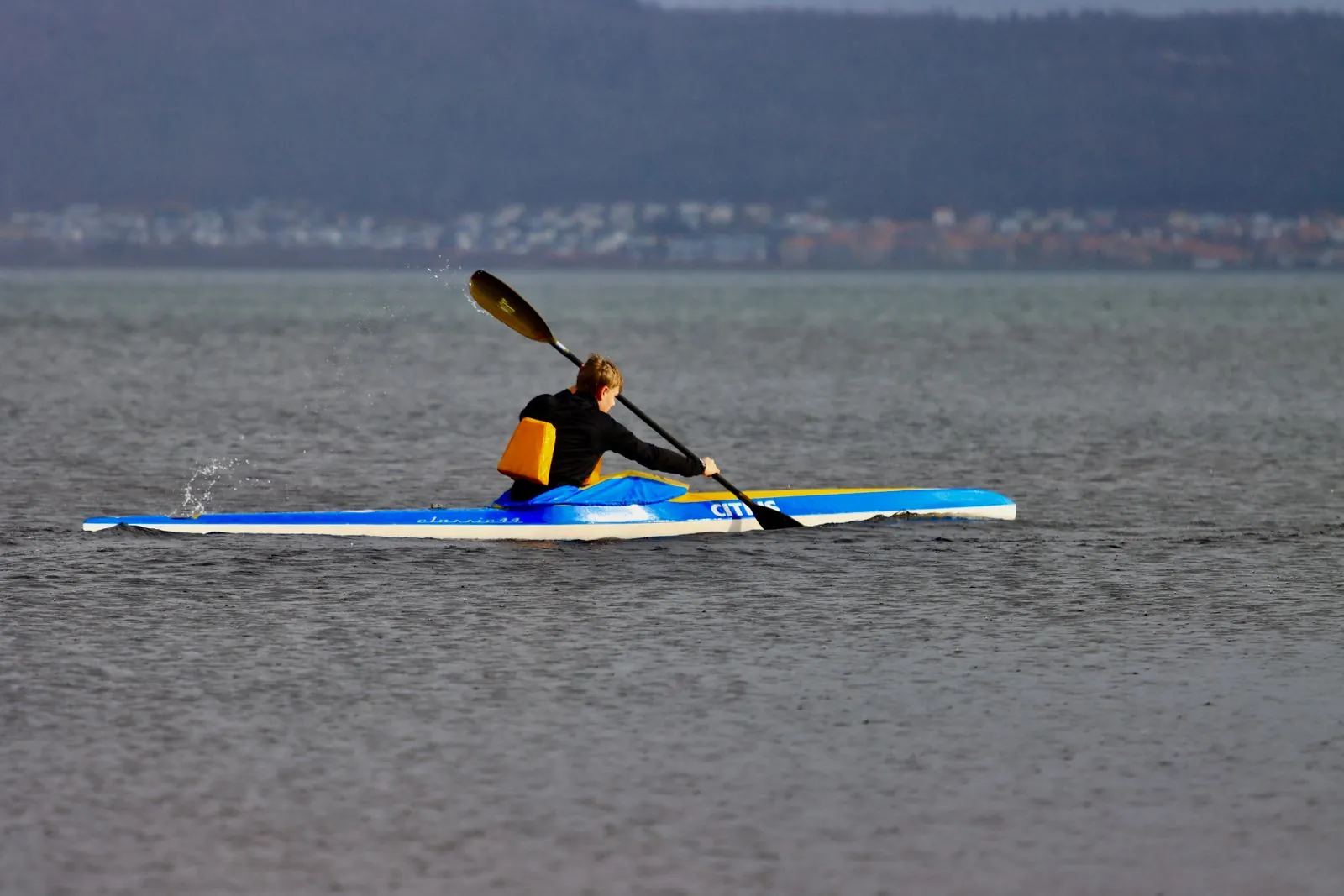 Kajakken op het Stora Le meer