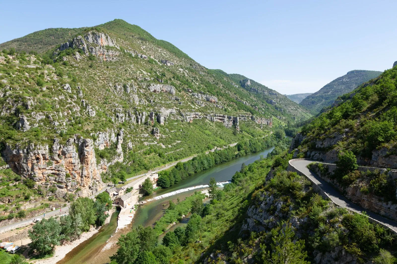 Wandelen door Gorges du Tarn